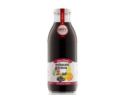 MOY 100 stava aronia pomaranc 500ml