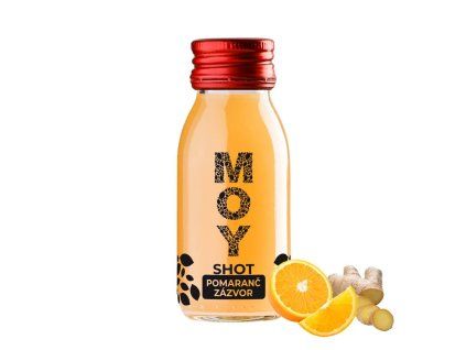 shot pomaranc zazvor
