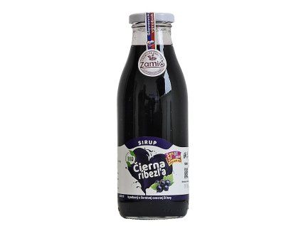 sirup cierne ribezle zamio 500ml
