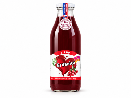 sirup brusnica 500