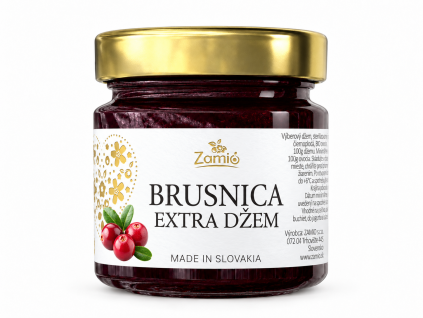 extra dzem brusnica 225ml