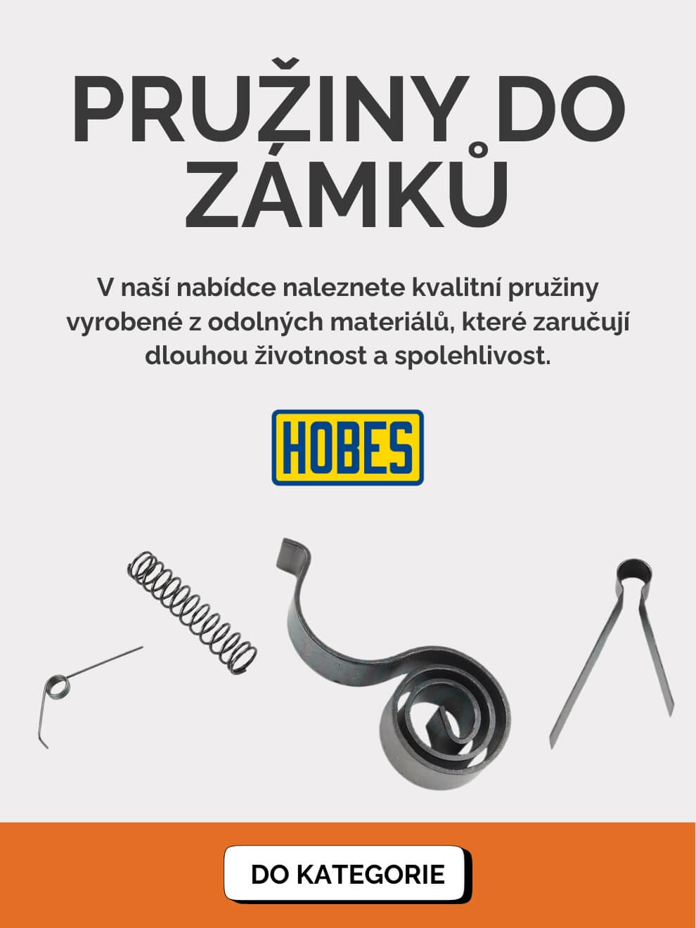 Pružiny do zámků - mobil