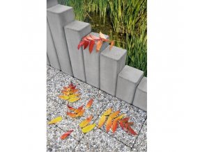 Palisáda čtvercová přírodní (průměr 20x20x150 cm)