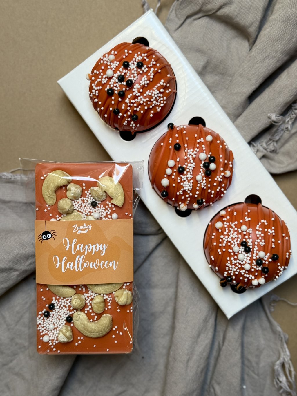 HALLOWEEN Sada IV. - Čoko bomby, čokoláda