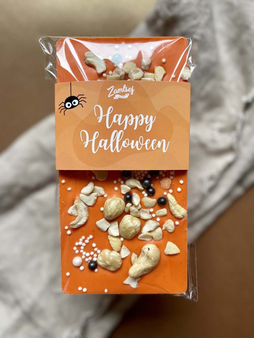 HALLOWEEN - Čokoláda s oříšky