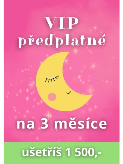 VIP Předplatné na 3 měsíce