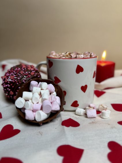 Čoko bomba s marshmallow- Valentýn limitovaná edice