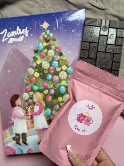 Adventní kalendář a čokoláda + MUG cake ZDARMA