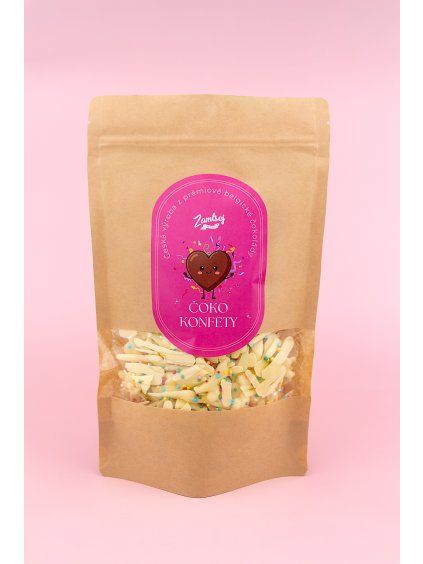 Čoko konfety - Bílé - 250g