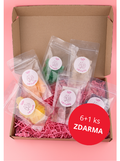 Jedlé krystaly - Ochutnávkový box