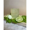 Limetka a máta příchuť - Třpytivá drinková bomba