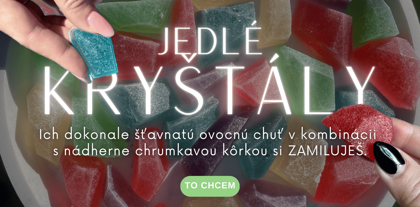 Jedlé krystaly - Zamlsej
