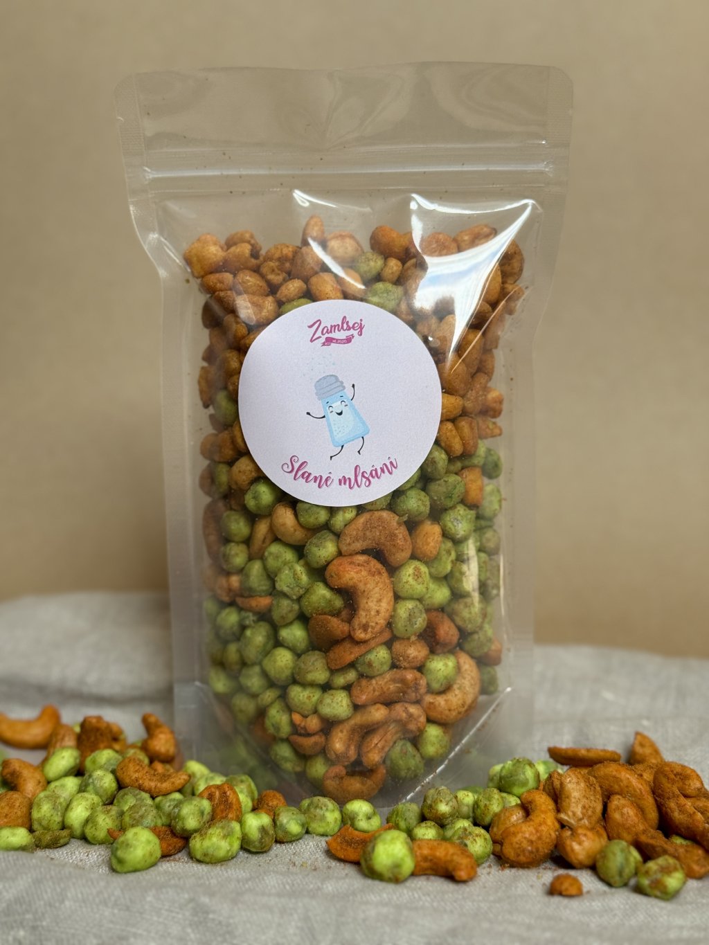 Ohnivý MIX - slané maškrtenie - 250g