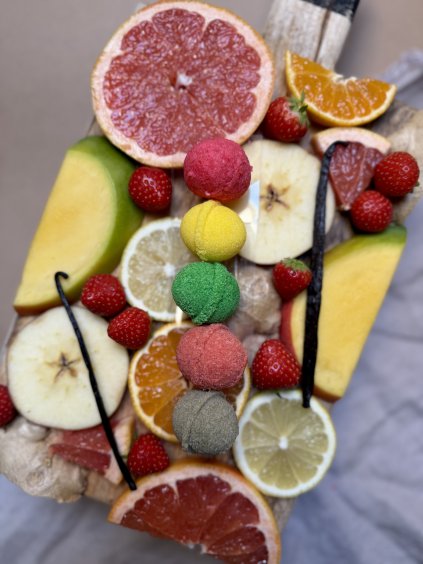 Vianočný MIX - Trblietavé drinkové bomby