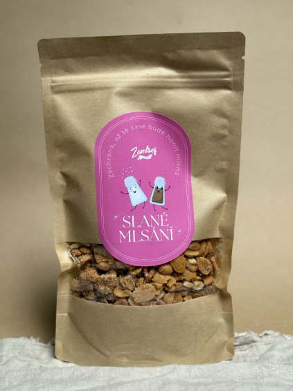 Slané mandle v mede - 250g