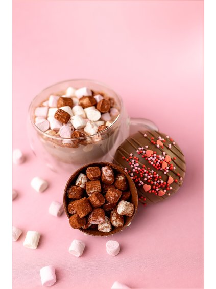 Čoko bomba s marshmallow- Valentýn limitovaná edice