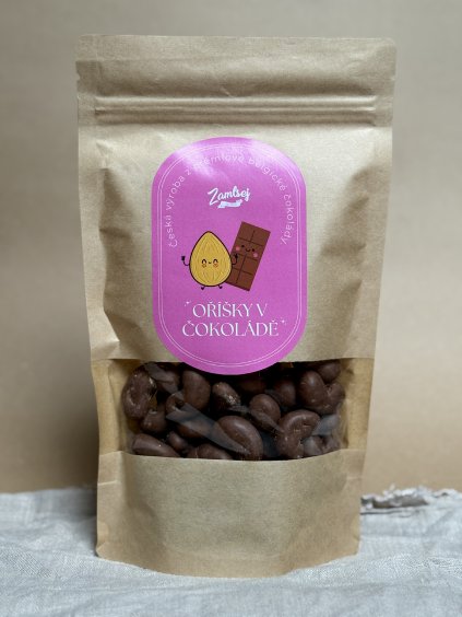 Kešu v mliečnej čokoláde - 250 g