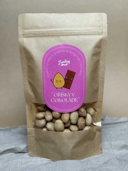 Mandle v bielej čokoláde so škoricou – 250 g