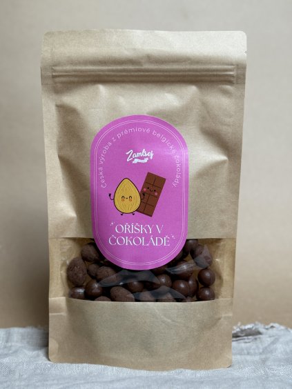 MIX orieškov v mliečnej čokoláde – 250 g