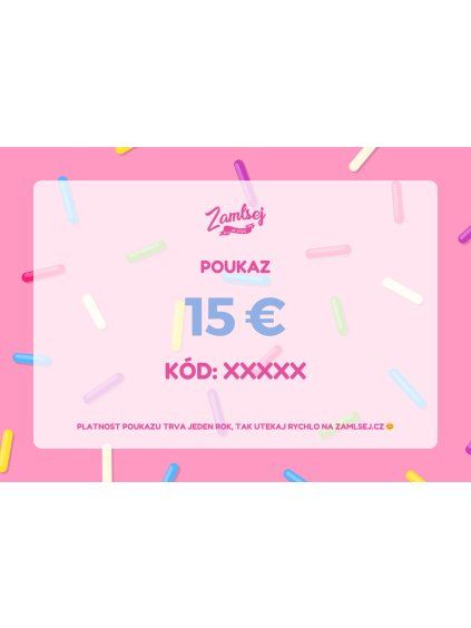 Online poukaz 15 € s videoprianím ZADARMO