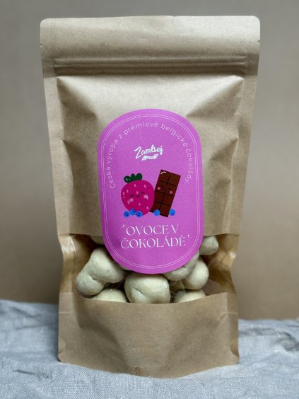 Jahody v mléčné čokoládě