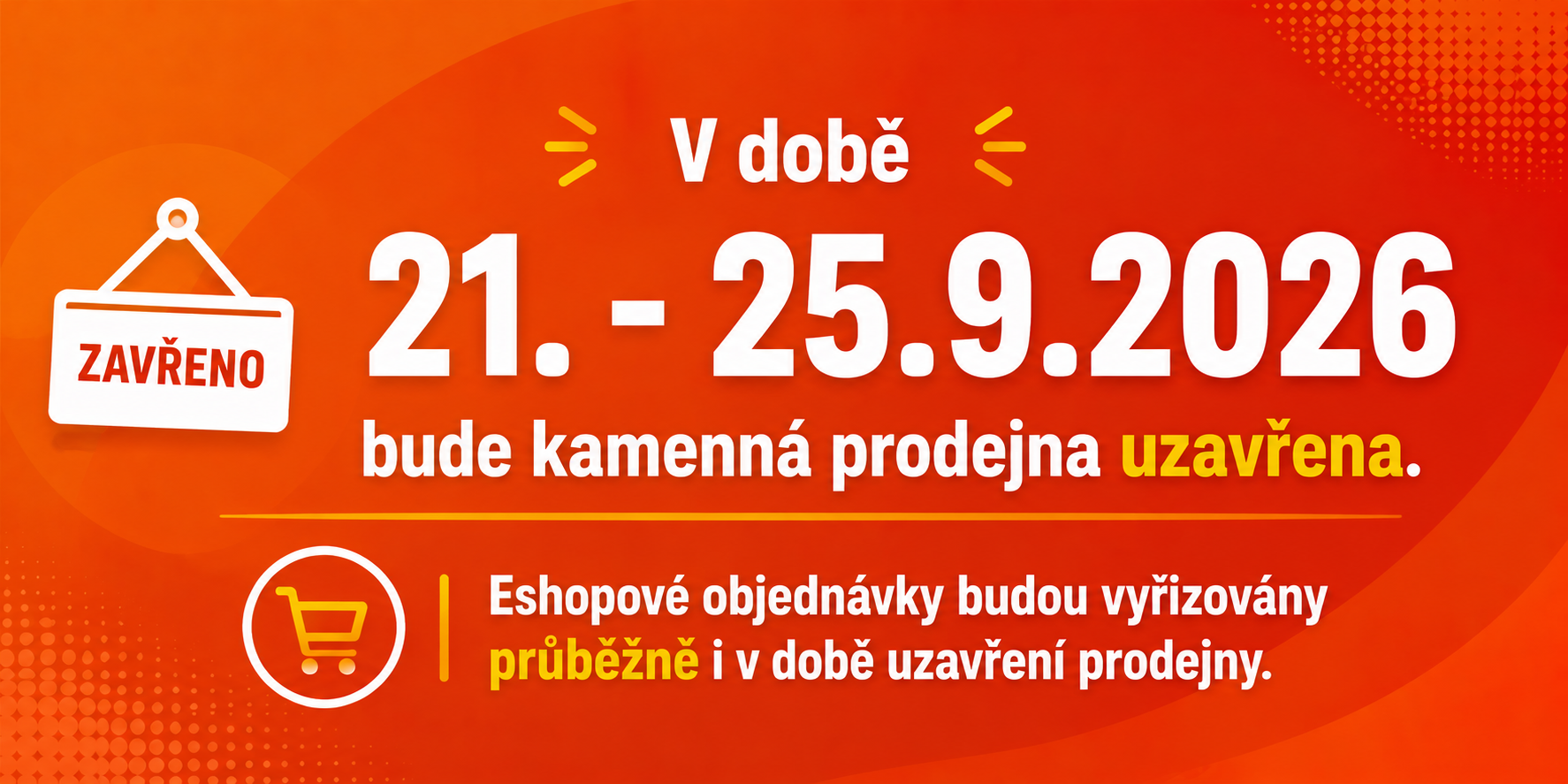 Uzavření prodejny