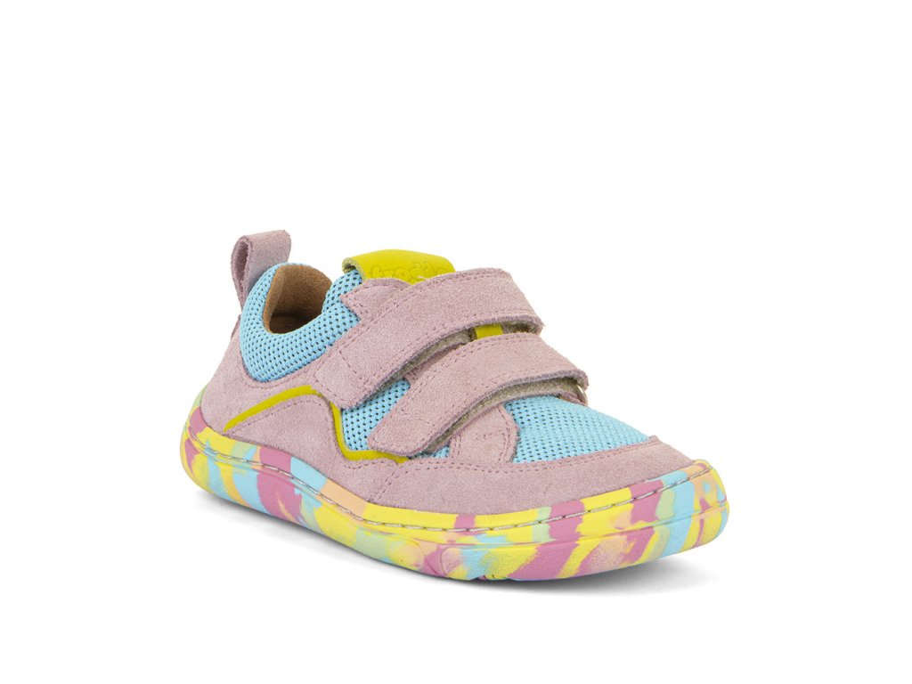 Celoroční Froddo barefoot Baze G3130261-2 Multicolor světlá růžová