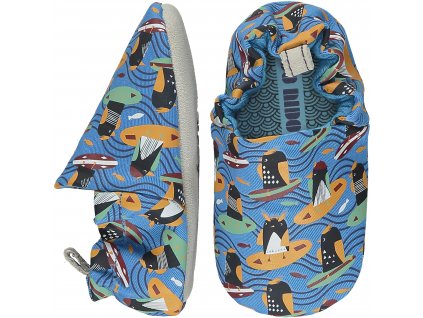 Surfing Penguins Blue Mini Shoes SS21 01