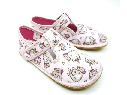 Ef barefoot přezůvky 395 Unicorn new