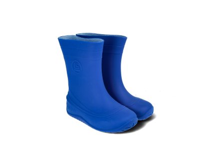 Holínky Crave Monsoon Blue modrá barefoot