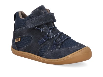 06T005.505 110 barefoot detske zimni boty koel tex beau merino blue 1
