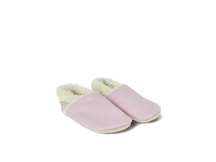 Capáčky zateplené Crave Cravitos winter wool Světle růžová