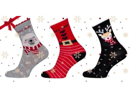 57294 1 novia 1089b damske vanocni ponozky lycra 36 40