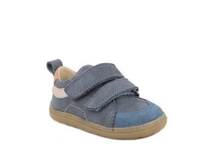 Celoroční barefoot Primigi Nabuk Codex/Avio modrá