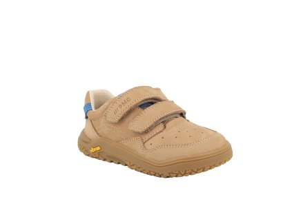 Celoroční barefoot Primigi Nabuk Codex Cognac béžová