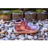 Celoroční dětské barefoot Protetika Tira brown metalické