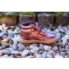 Celoroční dětské barefoot Protetika Tira brown metalické