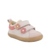 Celoroční barefoot Primigi Nabuk Codex/Cipria růžová