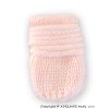 kojenecké rukavicky pletené sv.růžové