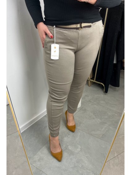 Béžové nohavice LIVANS