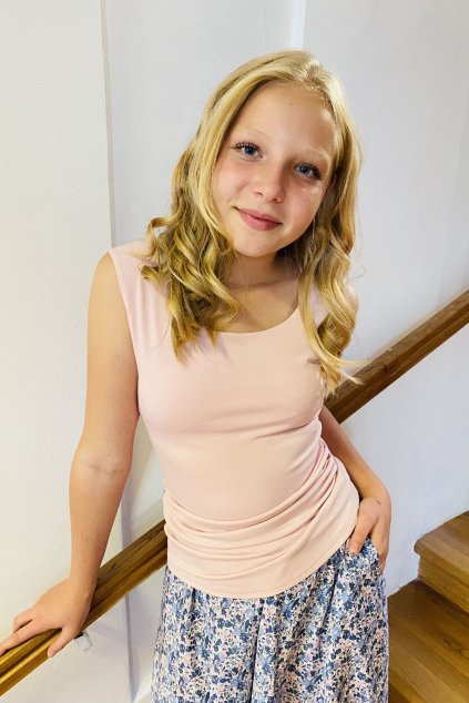 Tílko - světle růžové