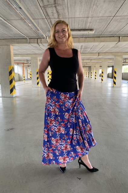 Dlouhá sukně - vzor Carmen