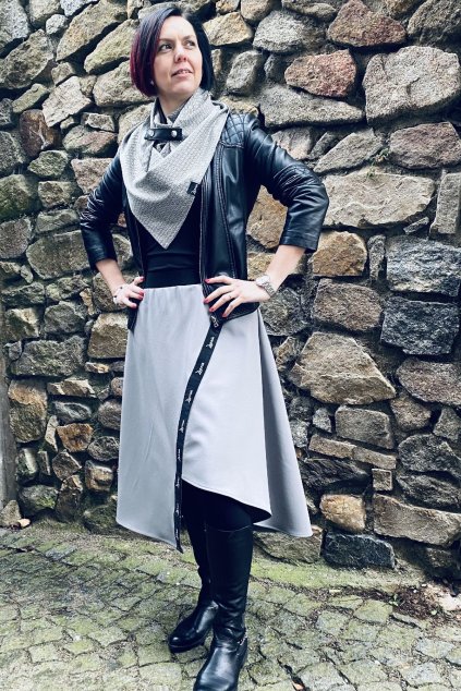 Sukně SiGNATURE - šedá