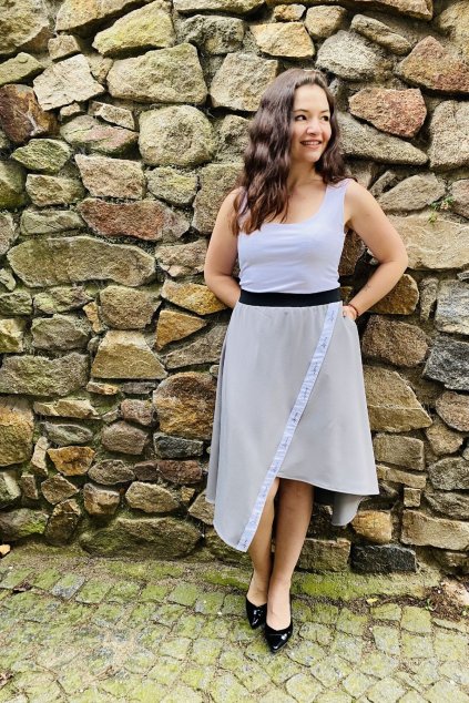 Sukně SiGNATURE - šedá 2