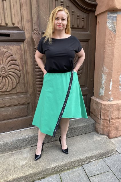 Sukně SIGNATURE - zelená