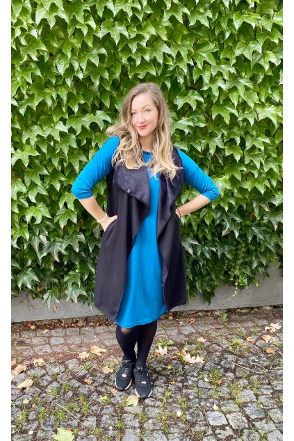 Vesta - warmkeeper - černá - prodloužená