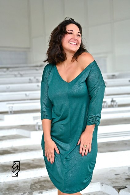 Sára - zelené - vánoční