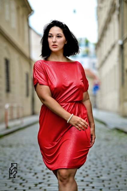 Sára - červené - vánoční