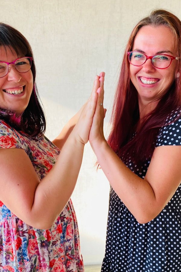 MIA vzorované - růžové květy