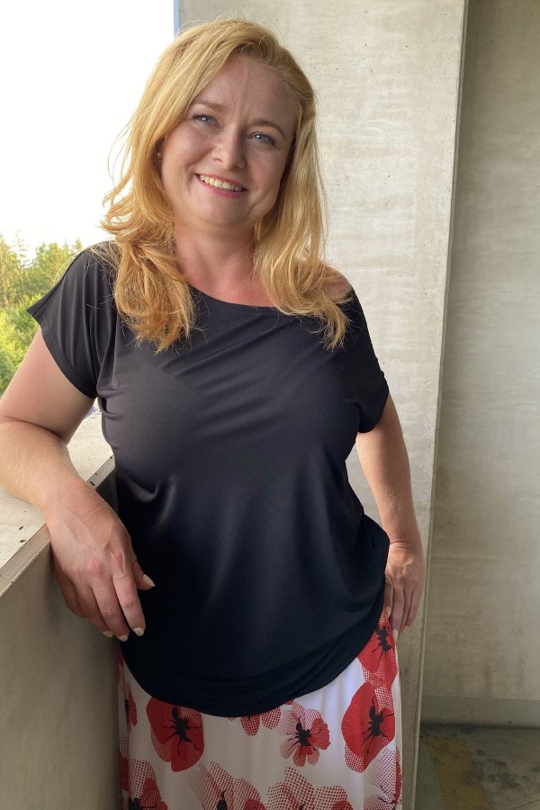 TOP Katka - UNI - černý